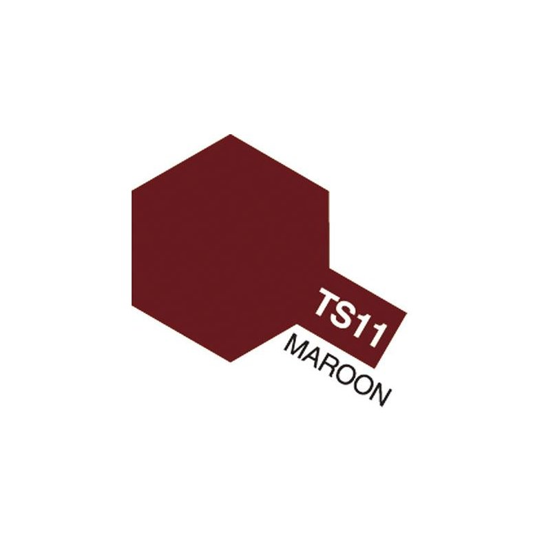 TS-11 Maroon, spray 100 ml - Tamiya